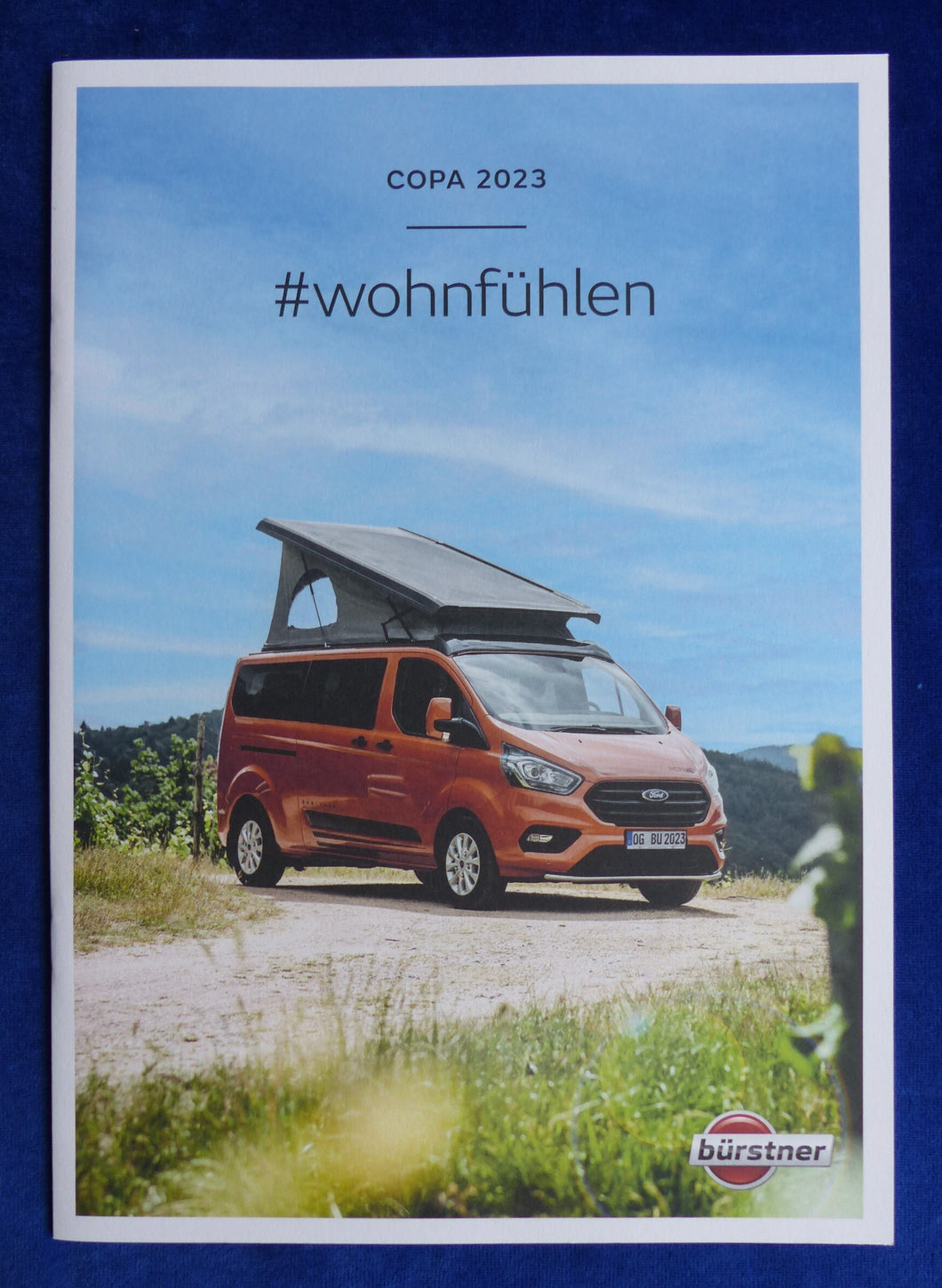 Bürstner Copa Van 2023 Wohnmobil Ford Transit - Prospekt Brochure 08.2022