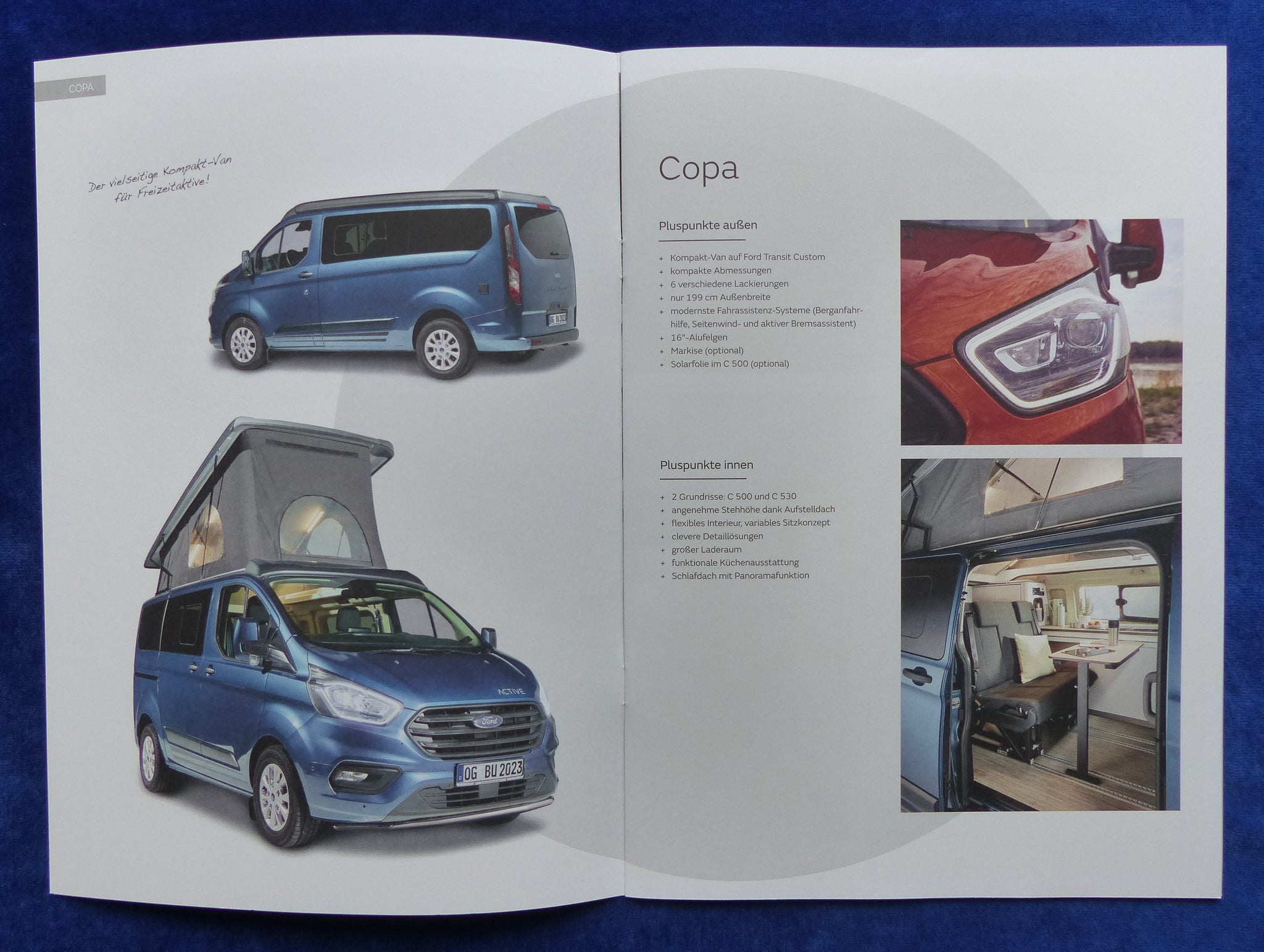 bürstner copa markise Bürstner Copa Van 2023 Wohnmobil Ford Transit