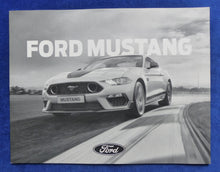Lade das Bild in den Galerie-Viewer, Ford Mustang GT V8 Mach 1 - Preisliste MJ 2021 - Prospekt Brochure 03.2021
