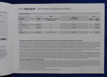 Lade das Bild in den Galerie-Viewer, Ford Focus ST - Preisliste MJ 2021 - Prospekt Brochure 03.2021
