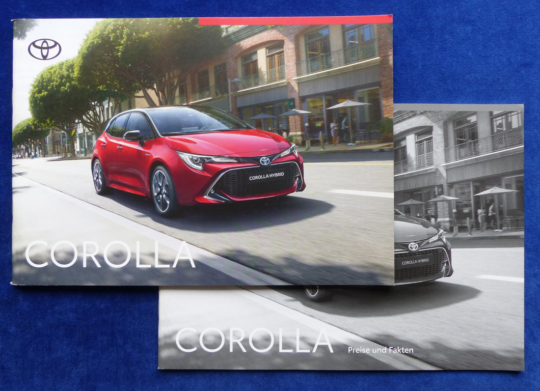 Toyota Corolla GR Sport MJ 2023 - Prospekt Brochure + Preisliste 04.2022