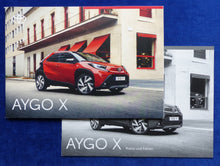 Lade das Bild in den Galerie-Viewer, Toyota Aygo X Limited MJ 2022 - Prospekt Brochure + Preisliste 03.2022
