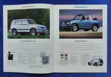 Lade das Bild in den Galerie-Viewer, Suzuki 1992 Full Line Sidekick Samurai Swift GT – US-Prospekt 1991 USA
