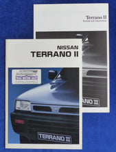 Lade das Bild in den Galerie-Viewer, Nissan Terrano II MJ 1994 - Prospekt Brochure + Daten &amp; Ausstattungen 08.1993
