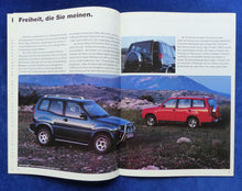Lade das Bild in den Galerie-Viewer, Nissan Terrano II MJ 1994 - Prospekt Brochure + Daten &amp; Ausstattungen 08.1993
