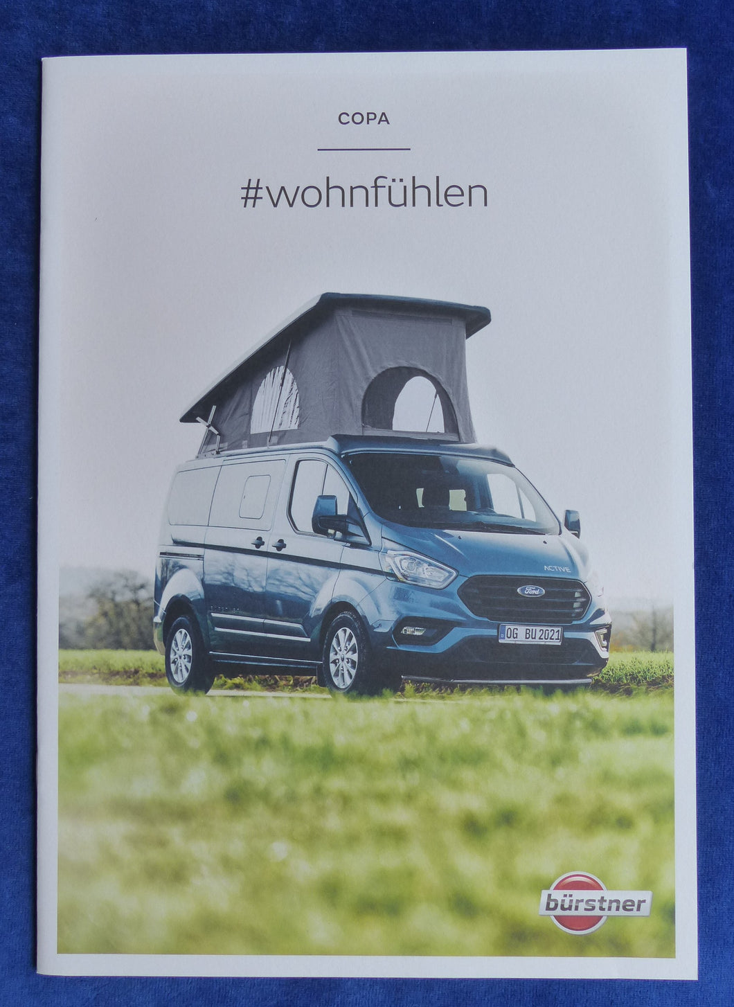 Bürstner Copa Van 2021 Wohnmobil Ford Transit - Prospekt Brochure 03.2021