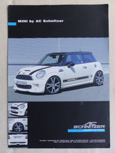 Lade das Bild in den Galerie-Viewer, AC Schnitzer Mini Cooper S R56 - Prospekt Brochure 2010
