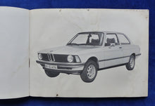 Lade das Bild in den Galerie-Viewer, BMW 3er 316 318 320 320i Typ E21 MJ 1976 - Betriebsanleitung Handbuch 06.1975
