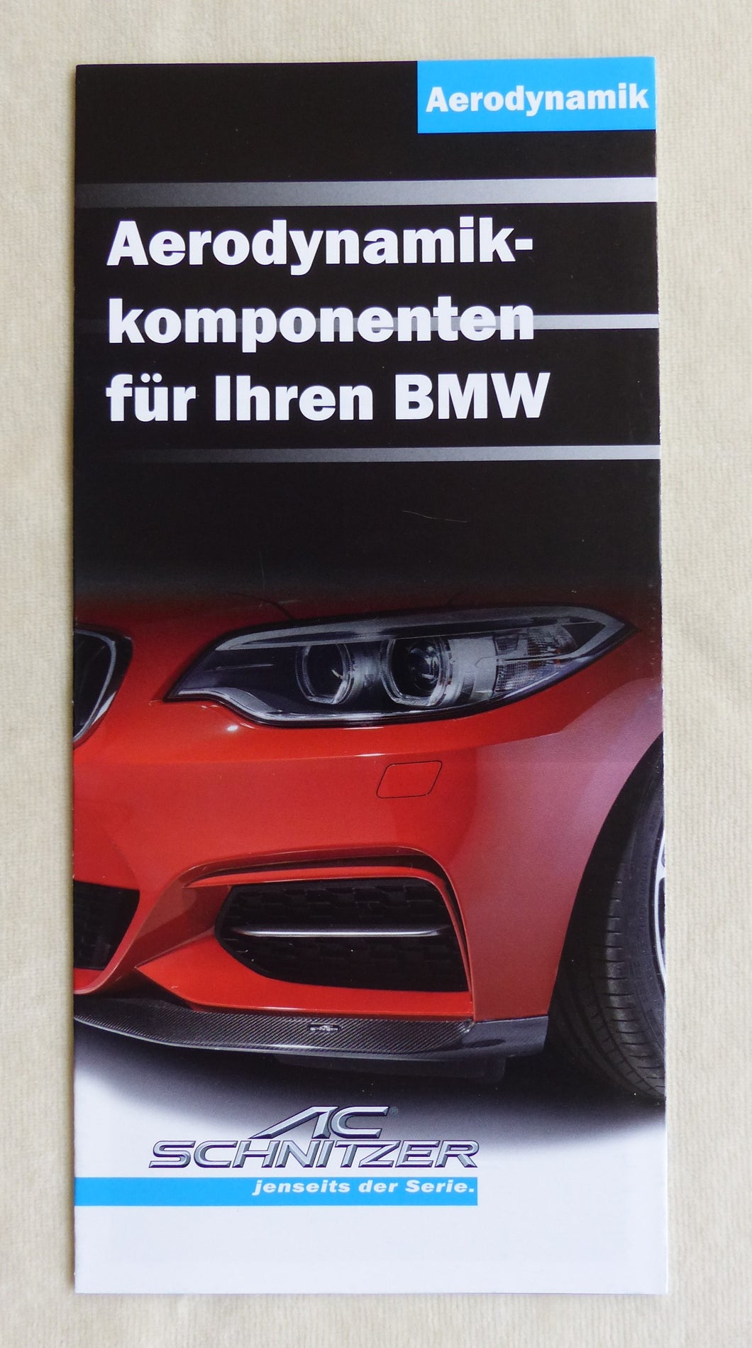 AC Schnitzer Aerodynamik Tuning für BMW MJ 2020 - Prospekt Brochure 05.2019