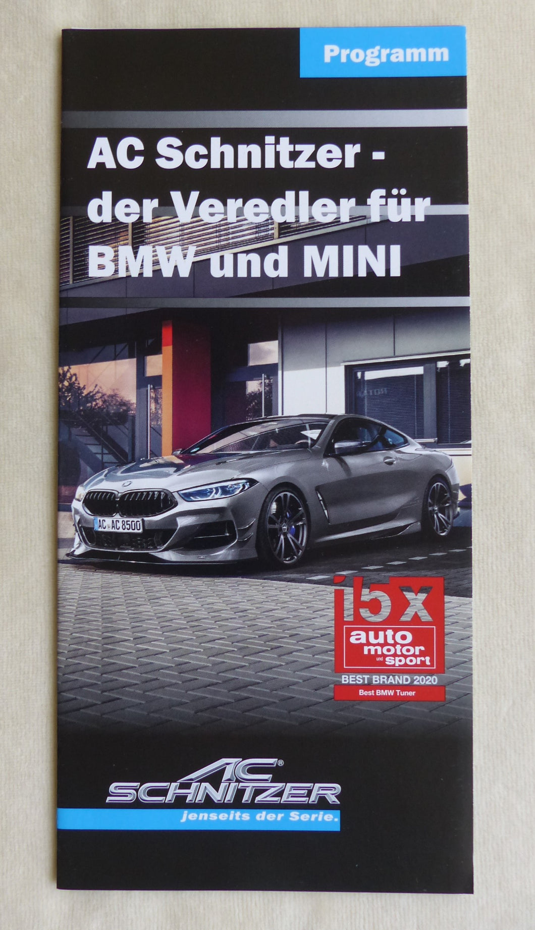 AC Schnitzer Tuning Programm für BMW M2 M3 M5 Mini - Prospekt Brochure 04.2020