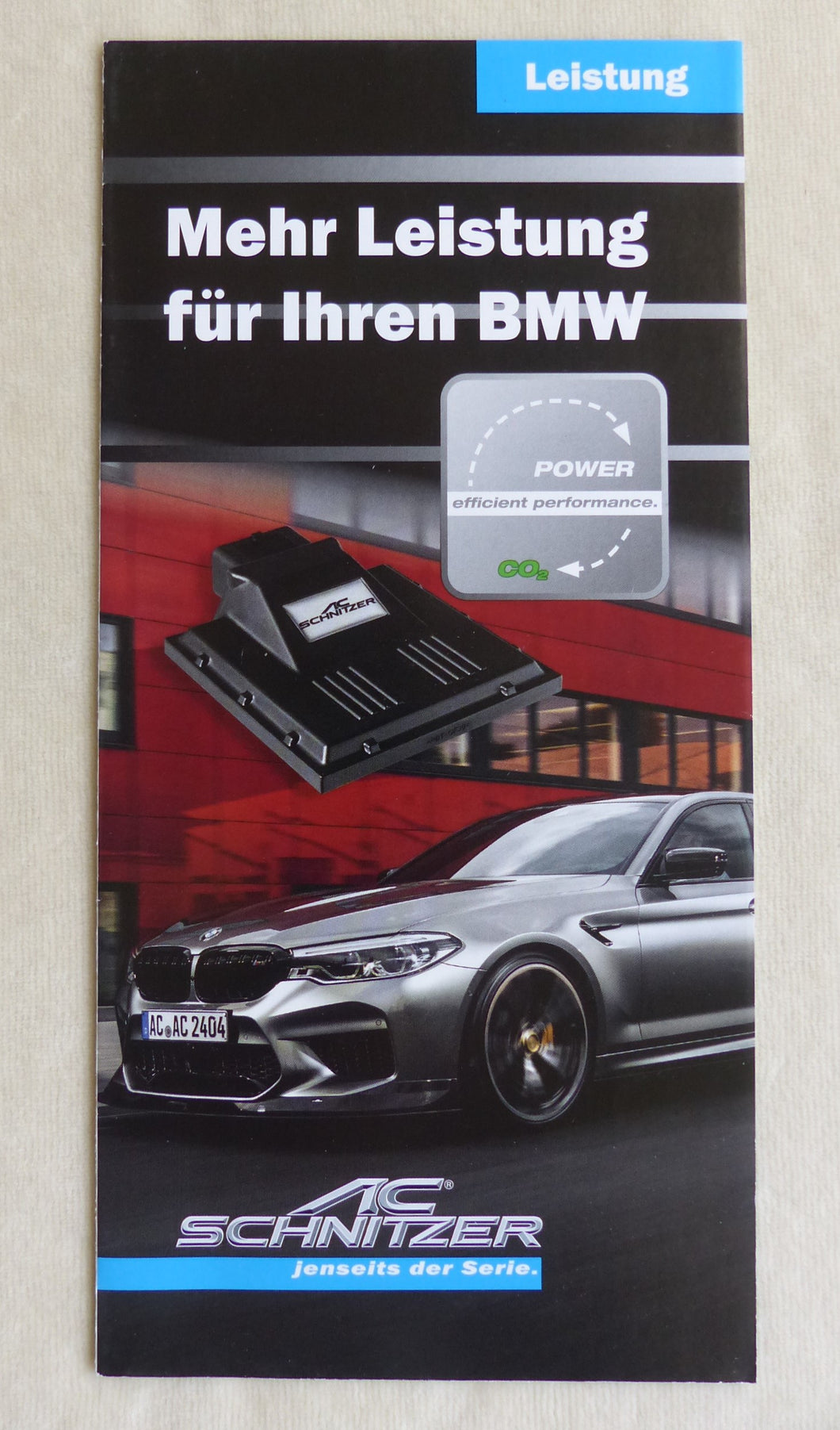 AC Schnitzer Leistungssteigerung für BMW Modelle - Prospekt Brochure 02.2020
