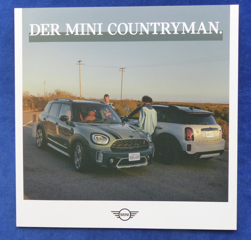 Mini Countryman One Cooper S E All4 MJ 2021 - Prospekt Brochure 03.2021