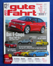 Lade das Bild in den Galerie-Viewer, Gute Fahrt Heft 12/2021 - VW ID.5 Multivan Audi A8 Q2 Cupra Formentor Seat Leon
