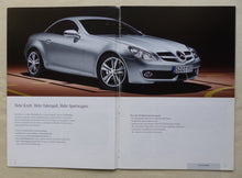 Lade das Bild in den Galerie-Viewer, Mercedes Vorteile SLK 55 AMG Typ R171 MJ 2008 - Prospekt Brochure 12.2008
