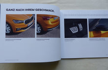 Lade das Bild in den Galerie-Viewer, Skoda Fabia - Zubehör MJ 2022 - Prospekt Brochure 09.2021
