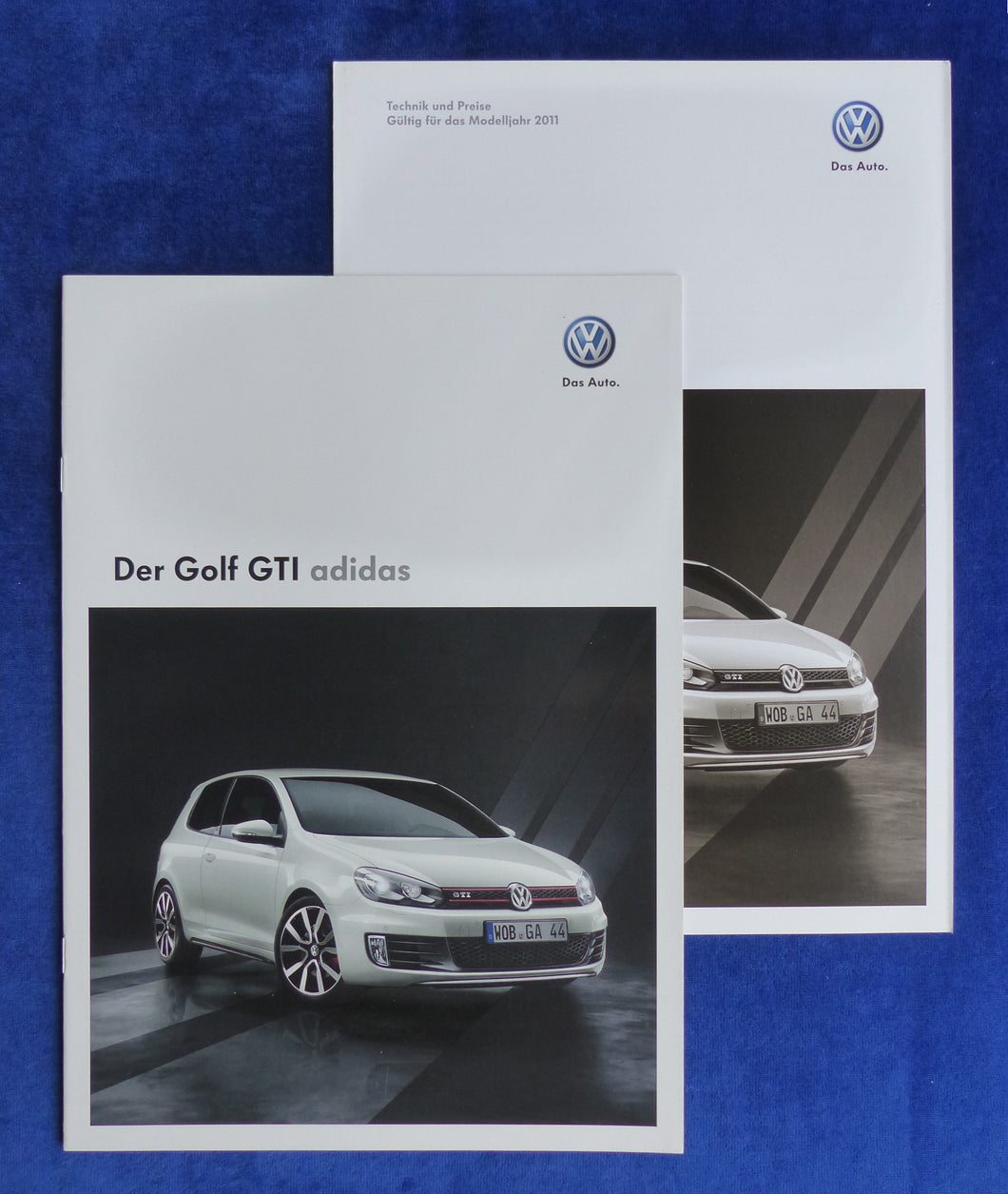 VW Golf GTI Adidas Edition MJ 2011 - Prospekt Brochure + Preisliste 05.2010