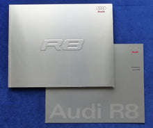 Lade das Bild in den Galerie-Viewer, Audi R8 Coupe quattro MJ 2008 - Alu Hardcover Prospekt + Preisliste 04.2007

