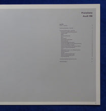 Lade das Bild in den Galerie-Viewer, Audi R8 Coupe quattro MJ 2008 - Alu Hardcover Prospekt + Preisliste 04.2007
