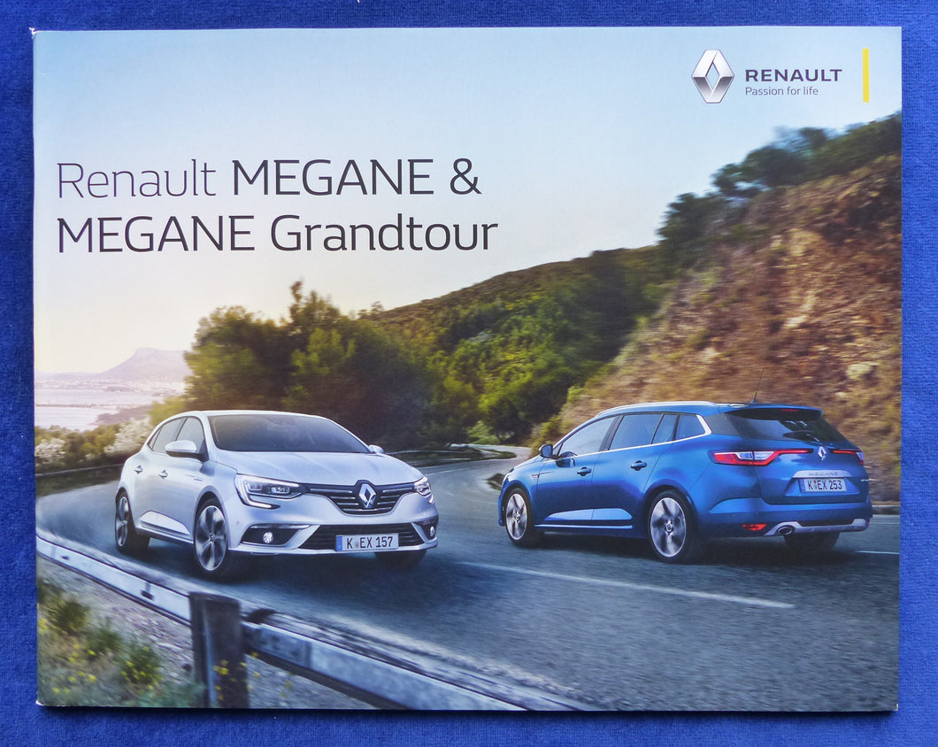 Renault Megane Grandtour Bose Edition MJ 2019 - Prospekt Brochure 09.2018