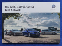 Lade das Bild in den Galerie-Viewer, VW Golf Variant Alltrack MJ 2020 - Prospekt Brochure 08.2019
