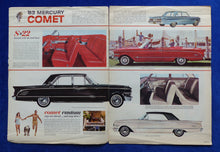 Lade das Bild in den Galerie-Viewer, Mercury 1963 Comet Meteor Monterey - US-Prospekt Brochure 1962 USA
