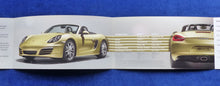 Lade das Bild in den Galerie-Viewer, Porsche Boxster S Typ 981 MJ 2013 - Preview Prospekt Brochure 2012
