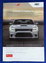 Lade das Bild in den Galerie-Viewer, Dodge Challenger &amp; Charger Hellcat - Prospekt + Daten &amp; Ausstattungen 2018
