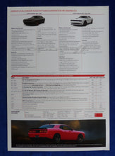 Lade das Bild in den Galerie-Viewer, Dodge Challenger &amp; Charger Hellcat - Prospekt + Daten &amp; Ausstattungen 2018
