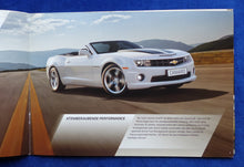 Lade das Bild in den Galerie-Viewer, Chevrolet Camaro MJ 2012 - Prospekt Brochure + Daten + Preisliste 10.2011
