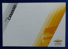 Lade das Bild in den Galerie-Viewer, Chevrolet Camaro MJ 2012 - Prospekt Brochure + Daten + Preisliste 10.2011
