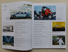 Lade das Bild in den Galerie-Viewer, BMW Magazin Genf 2000 - BMW 3er Cabrio M3 Coupe X5 Motorrad C1  F650 Formel 1
