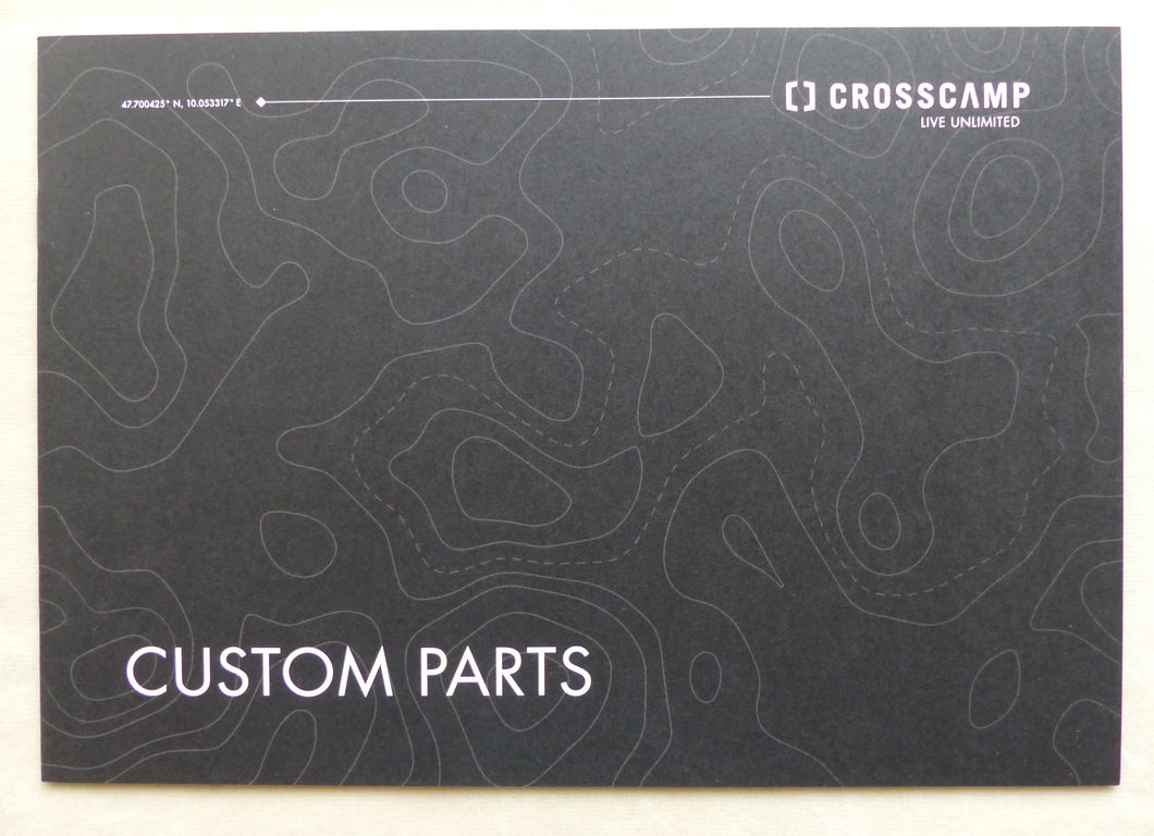 Crosscamp Zubehör Reisemobile Camper Vans MJ 2020 - Prospekt Brochure 03.2020