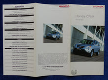 Lade das Bild in den Galerie-Viewer, Honda CR-V - Preisliste MJ 2004 - Prospekt Brochure 04.2003
