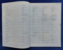 Lade das Bild in den Galerie-Viewer, VW Passat Limousine - Daten &amp; Ausstattungen MJ 2002 - Prospekt Brochure 10.2001
