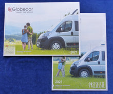 Lade das Bild in den Galerie-Viewer, Globecar Reisemobile 2021 Elegance - Prospekt Brochure + Preisliste 08.2020
