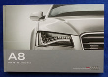 Lade das Bild in den Galerie-Viewer, Audi A8 L 3.0 TDI 4.2 FSI V8 W12 MJ 2012 - Hardcover Prospekt Brochure 10.2011
