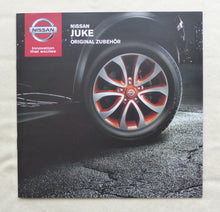 Lade das Bild in den Galerie-Viewer, Nissan Juke Zubehör MJ 2013 - Prospekt Brochure 03.2013
