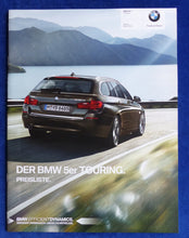 Lade das Bild in den Galerie-Viewer, BMW 5er Touring M550d Typ F10 - Preisliste MJ 2015 - Prospekt Brochure 03.2015
