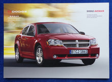 Lade das Bild in den Galerie-Viewer, Dodge Avenger MJ 2008 - Prospekt Brochure + Preisliste 08.2007
