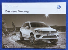Lade das Bild in den Galerie-Viewer, VW Touareg V6 V8 Hybrid - Preisliste MJ 2015 - Prospekt Brochure 09.2014
