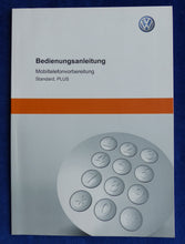 Lade das Bild in den Galerie-Viewer, VW Mobiltelefonvorbereitung Plus MJ 2011 - Bedienungsanleitung Handbuch 11.2010
