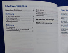 Lade das Bild in den Galerie-Viewer, VW Mobiltelefonvorbereitung Plus MJ 2011 - Bedienungsanleitung Handbuch 11.2010
