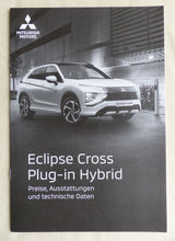 Lade das Bild in den Galerie-Viewer, Mitsubishi Eclipse Cross Plug-in Hybrid MJ 2025 - Prospekt + Preisliste 05.2024
