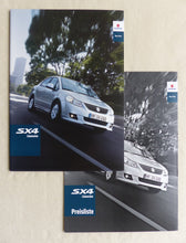 Lade das Bild in den Galerie-Viewer, Suzuki SX4 Limousine MJ 2010 - Prospekt Brochure + Preisliste 01.2010
