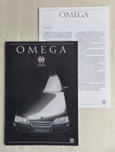 Lade das Bild in den Galerie-Viewer, Opel Omega 3000 MJ 1987 - Prospekt Brochure + Technische Daten 03.1987
