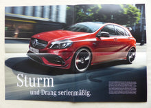 Lade das Bild in den Galerie-Viewer, Mercedes A-Klasse AMG A 45 W176 MJ 2016 - Poster Prospekt Brochure 07.2015
