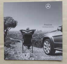 Lade das Bild in den Galerie-Viewer, Mercedes GLK-Klasse GLK Selection MJ 2009 - Prospekt + Preisliste 09.2008
