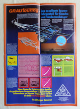 Lade das Bild in den Galerie-Viewer, Grau Touring Wohnwagen Fahrgestell - Poster Prospekt Brochure 70er-Jahre
