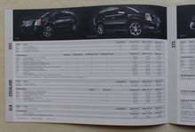 Lade das Bild in den Galerie-Viewer, Cadillac SRX Escalade XLR STS - Preisliste MJ 2008 - Prospekt Brochure 02.2008

