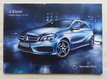 Lade das Bild in den Galerie-Viewer, Mercedes A-Klasse A 45 AMG W176 - Preisliste MJ 2014 - Prospekt Brochure 07.2013
